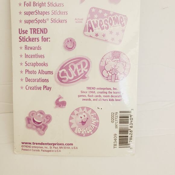 TREND Stinky Scratch 'N Sniff Sticker Matte 4 Sheets Amazing Apples Apple Scent - Picture 7 of 10